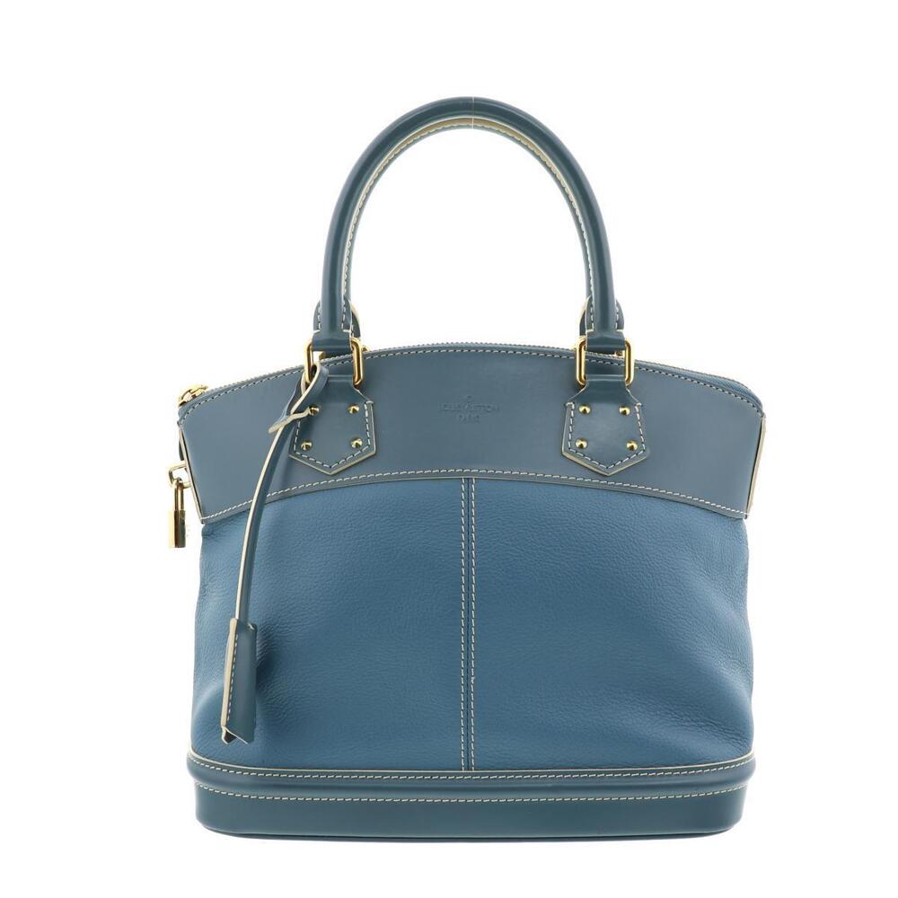 LOUIS VUITTON Lock It Bag Handbag Blue